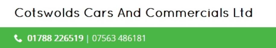 Cotswolds Cars and Commercials Ltd