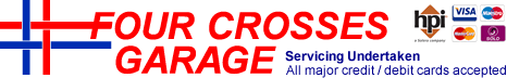 Logo of Four Crosses Garage