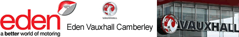 Logo of Eden Vauxhall Camberley