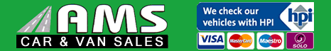 Logo of AMS Car and Van Sales