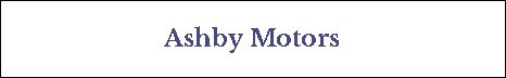 Logo of Ashby Motors Ltd